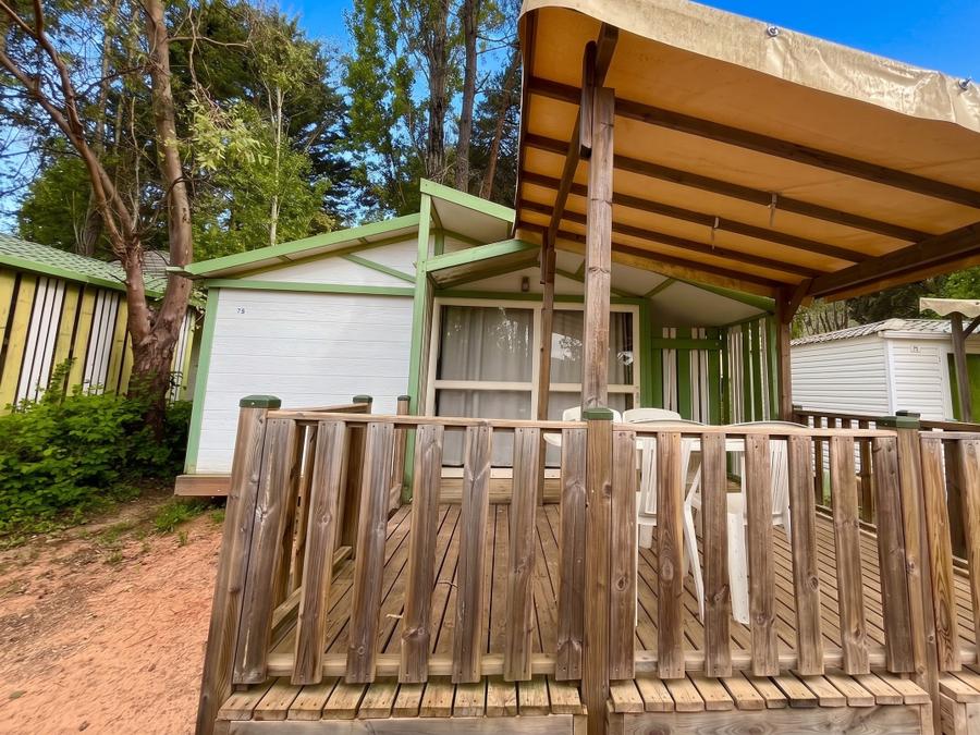 Chalet 5 personnes - Chalet Standard 23m² 2 chambres - sans clim 1/5 pers 1