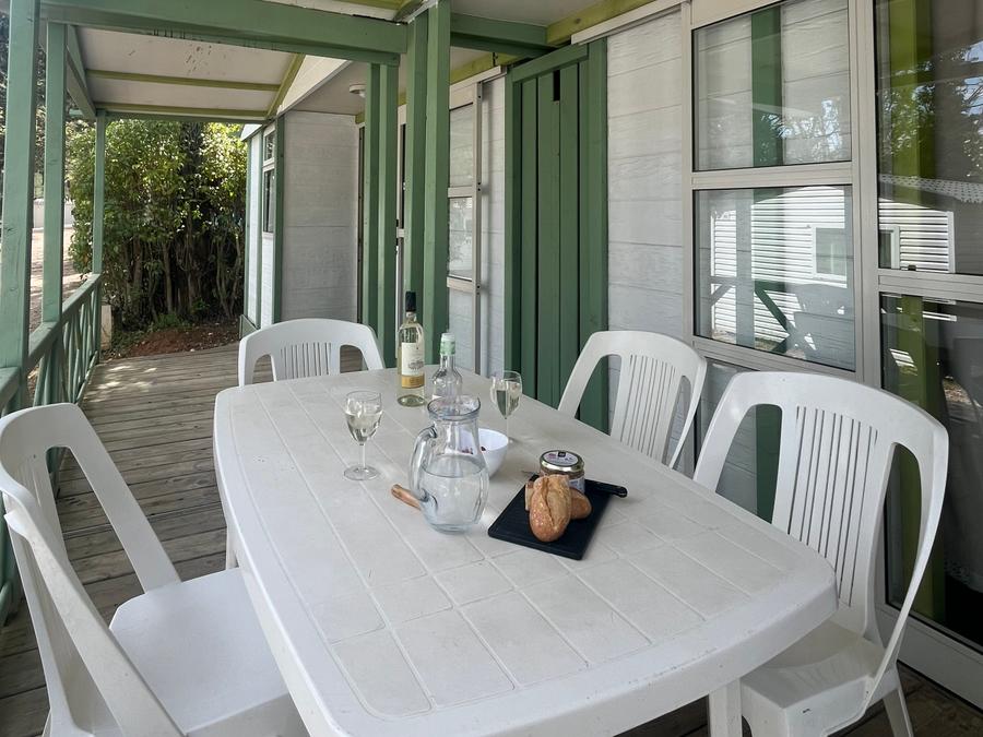 Chalet 8 personnes - Chalet Double Standard 35m² 4 chambres - sans clim 1/8 pers 4