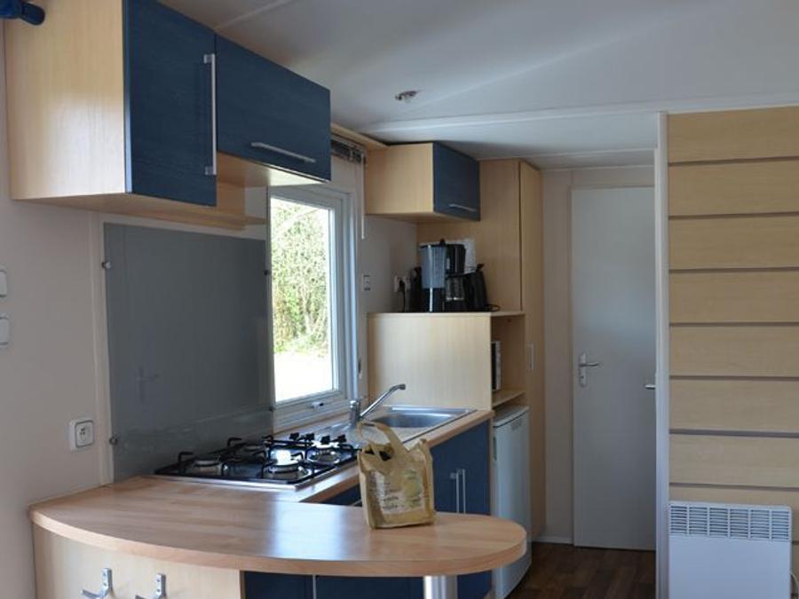 Mobilhome 4 personnes - Mobil-home standard 29 m2 (2ch-4pers) + TV + terrasse 1