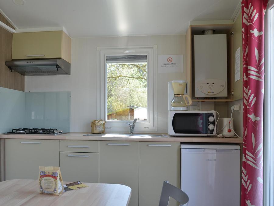Mobilhome 2 personnes - Standard 20m² (1 ch-2 pers) + TV + terrasse 8