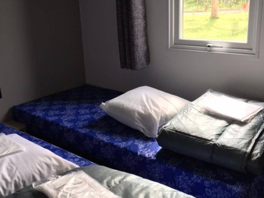 Mobilhome 6 personnes - Confort 28 m2 (3 ch-6 pers) + terrasse 2