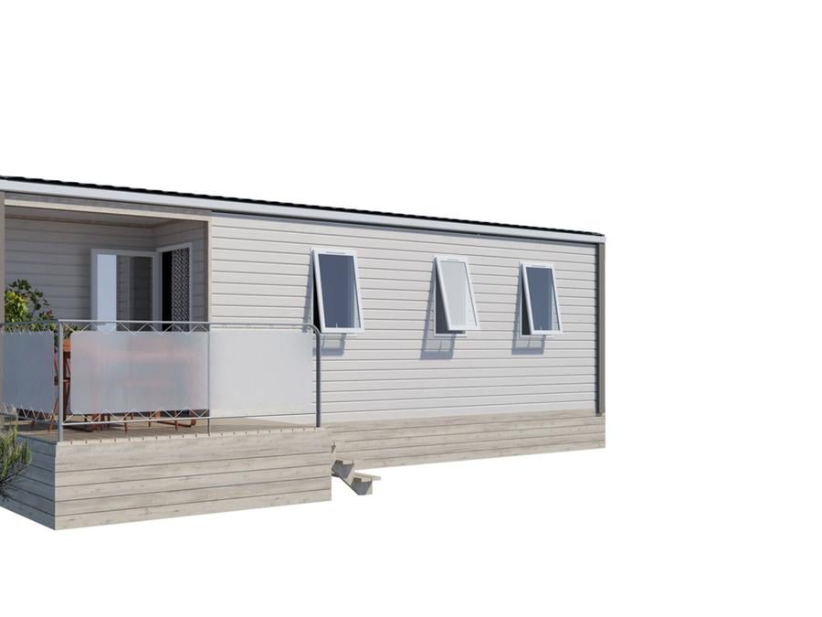 Mobilhome 6 personnes - Confort 28 m2 (3 ch-6 pers) + terrasse 1