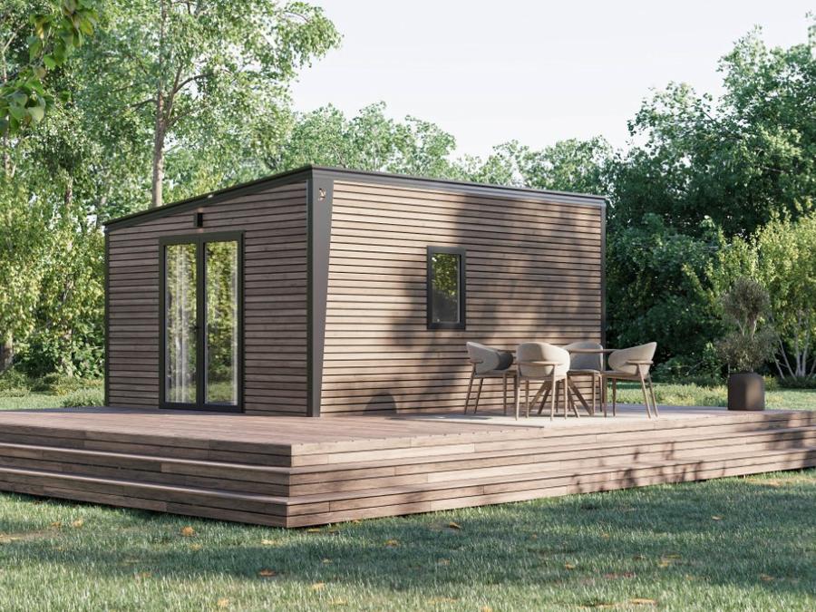 Mobilhome 2 personnes - Mobil-home premium 20m² (1 ch-2 pers) + TV + terrasse 0