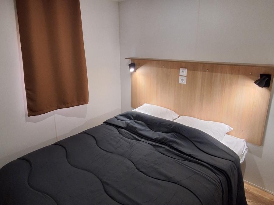 Mobilhome 4 personnes - Mobil-home premium 33m2 (2 ch-4 pers) + TV + terrasse 5