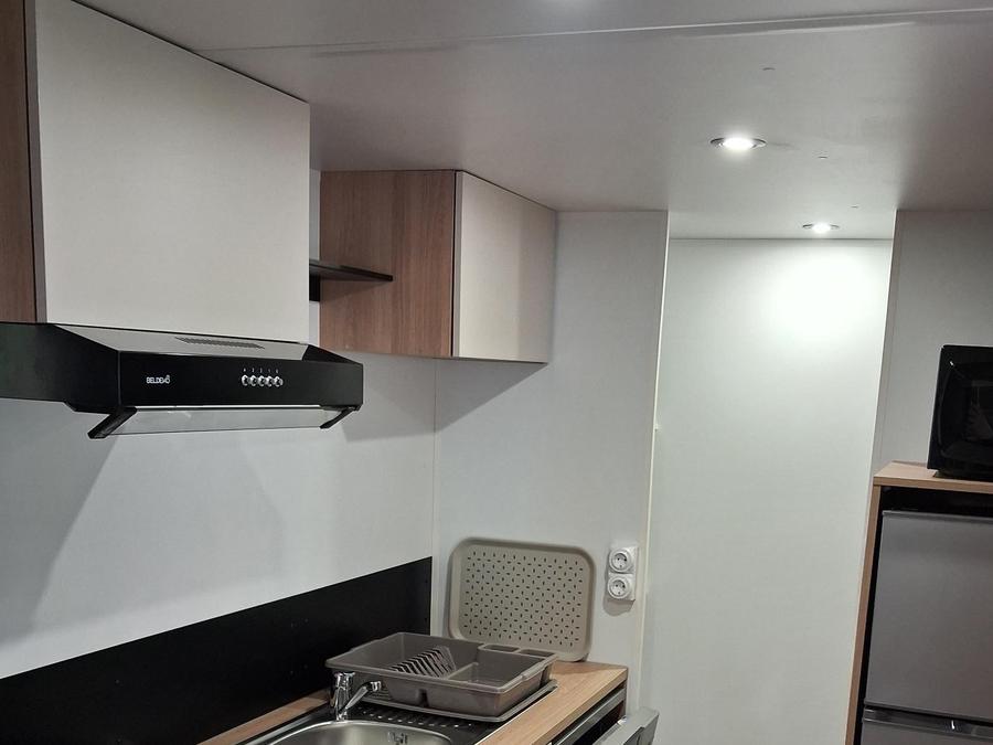 Mobilhome 4 personnes - Mobil-home premium 33m2 (2 ch-4 pers) + TV + terrasse 3