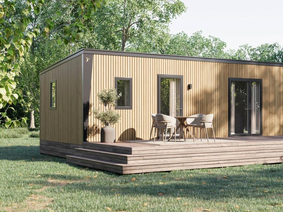 Mobilhome 4 personnes - Mobil-home premium 33m2 (2 ch-4 pers) + TV + terrasse 0