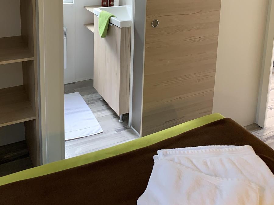Mobilhome 2 personnes - Chalet Tiny house 1 chambre, Wifi 4