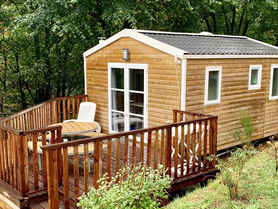 Mobilhome 2 personnes - Chalet Tiny house 1 chambre, Wifi 0