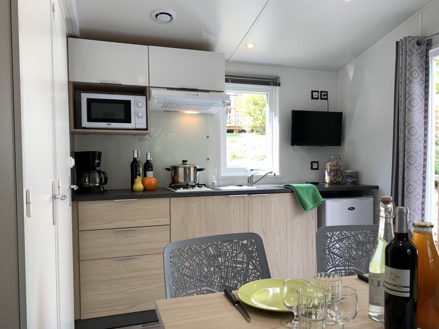 Mobilhome 2 personnes - Chalet Tiny house 1 chambre, Wifi 1