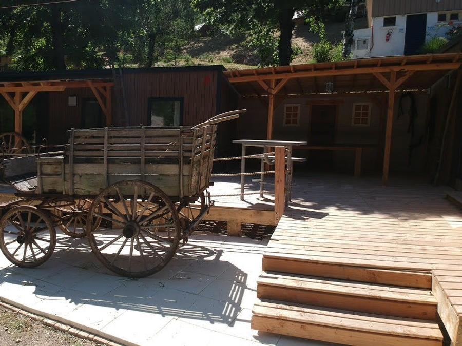 Mobilhome 6 personnes - mobil home exclusif, Climatisation, Lave vaisselle, Wifi dans village western 6