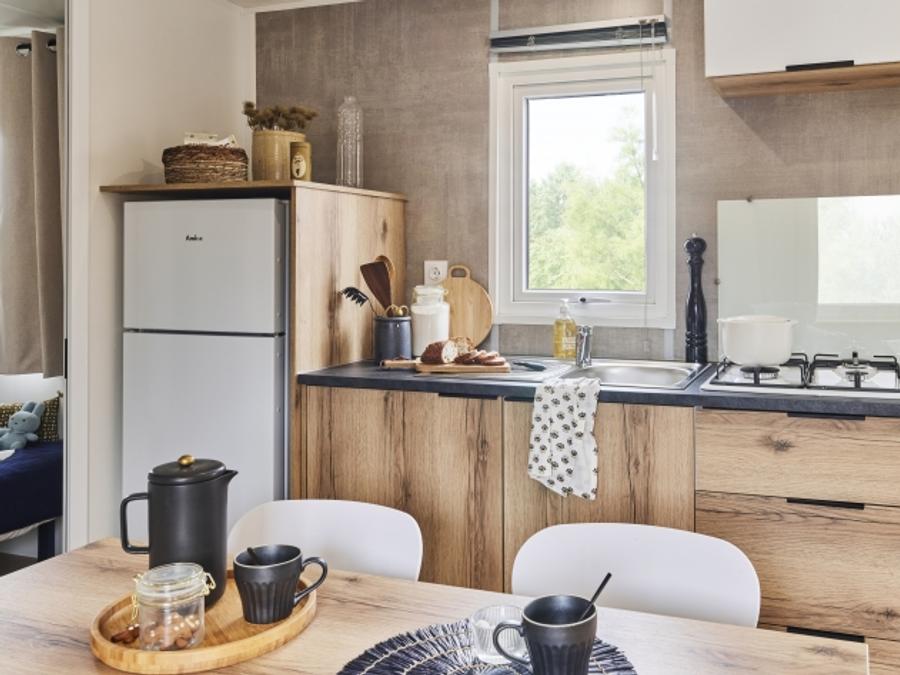Mobilhome 6 personnes - Premium 3CH CLIM, WIFI, LV TV terrasse 1 SDB 9
