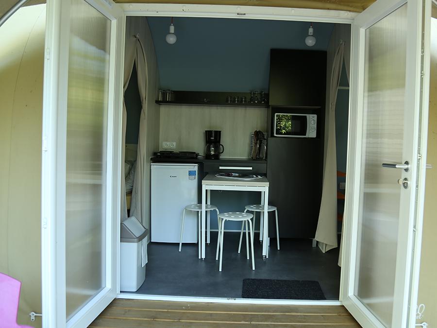 Bungalow toilé 4 personnes - COCO SWEET sans sanitaires 15 m² 2