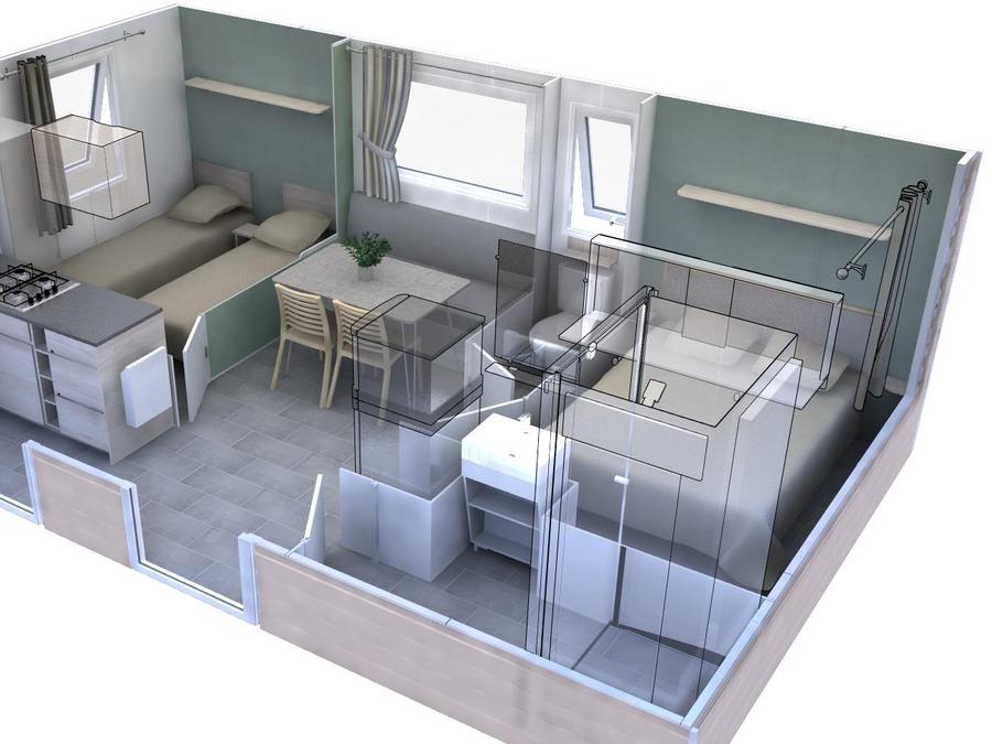 Mobilhome 4 personnes - MH2 24 m² 8