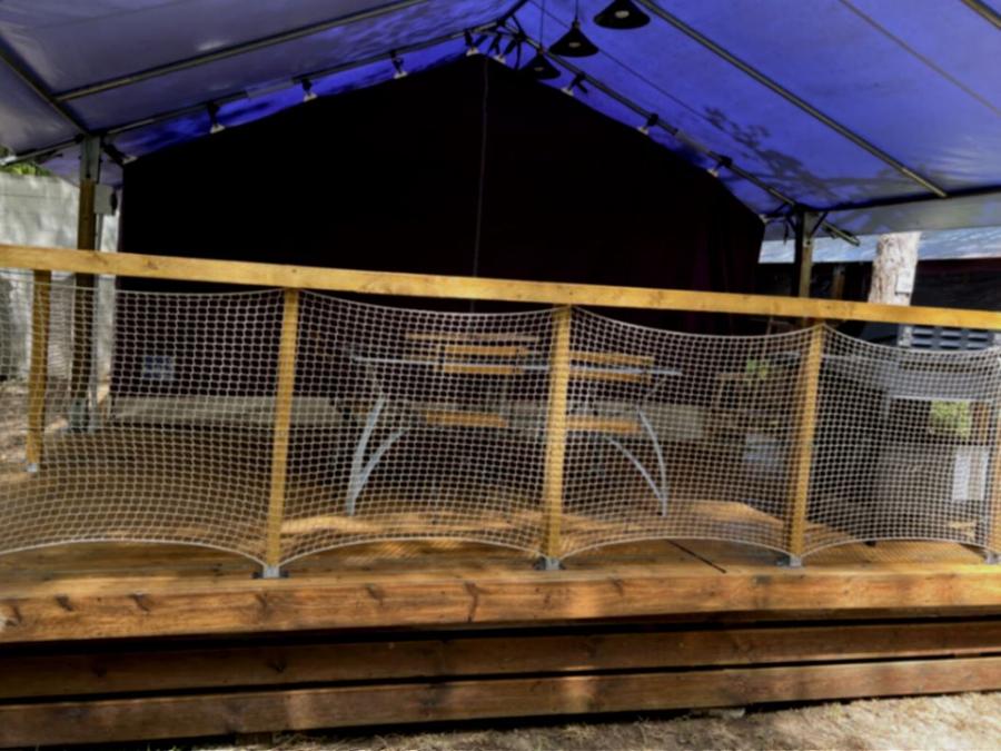 Tente en toile et en bois 6 personnes - Tente Lodge Safari 4-6 Personnes 4