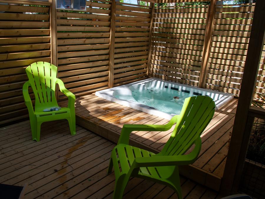 Mobilhome 6 personnes - Mobil-Home Privilège 6 Personnes - jacuzzi privatif 7