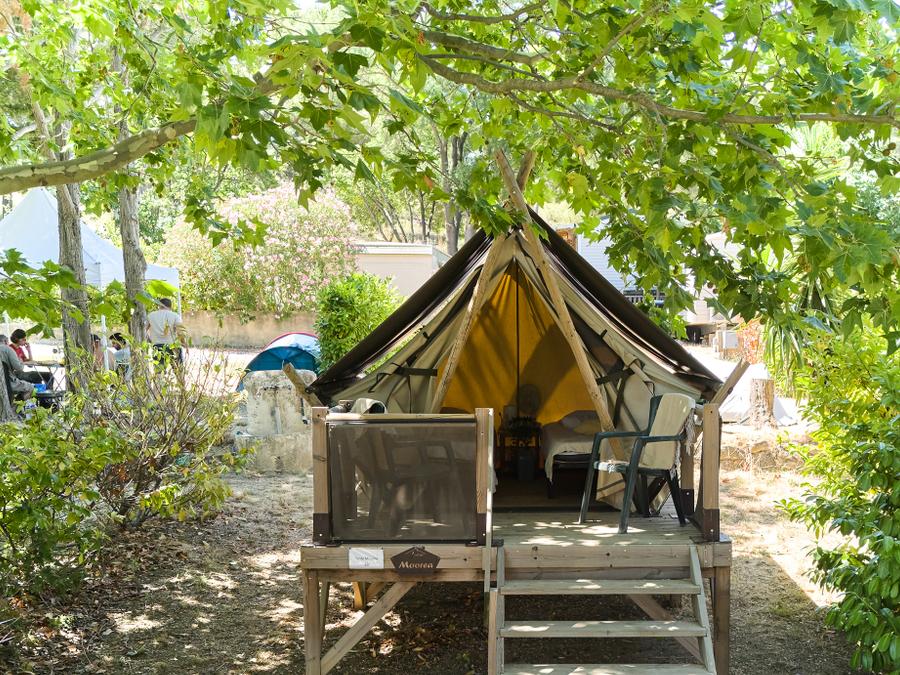 Tente en toile et en bois 2 personnes - Tente Mooera - 1 Chambre 7