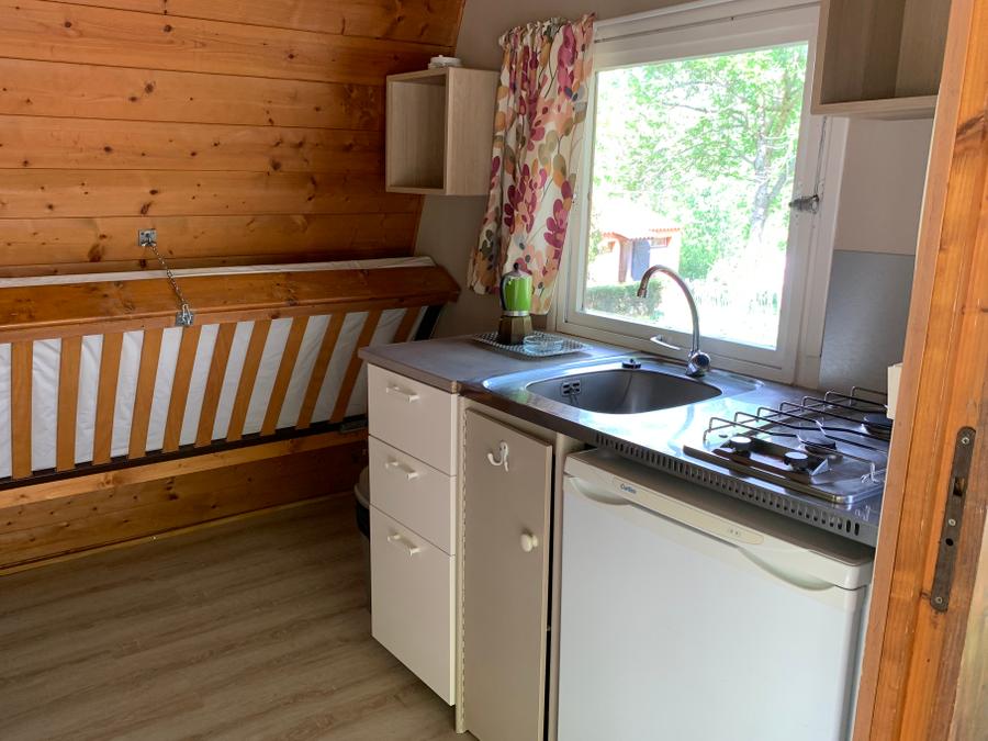 Chalet 3 personnes - Camp'Nature sans sanitaires 22m² 3