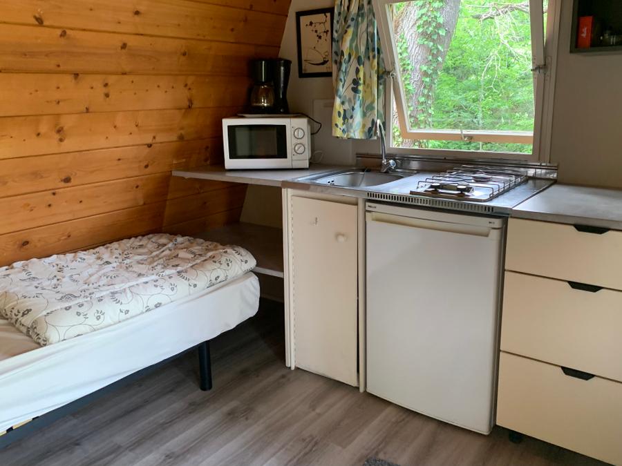Chalet 2 personnes - Camp'Nature+ sans sanitaires 20m² 4