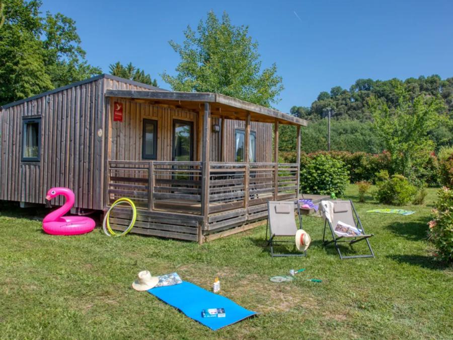 Mobilhome 4 personnes - Mobil-home Premium 34m² (2 chambres) - climatisation + lave-vaiselle + TV 4 pers. 0