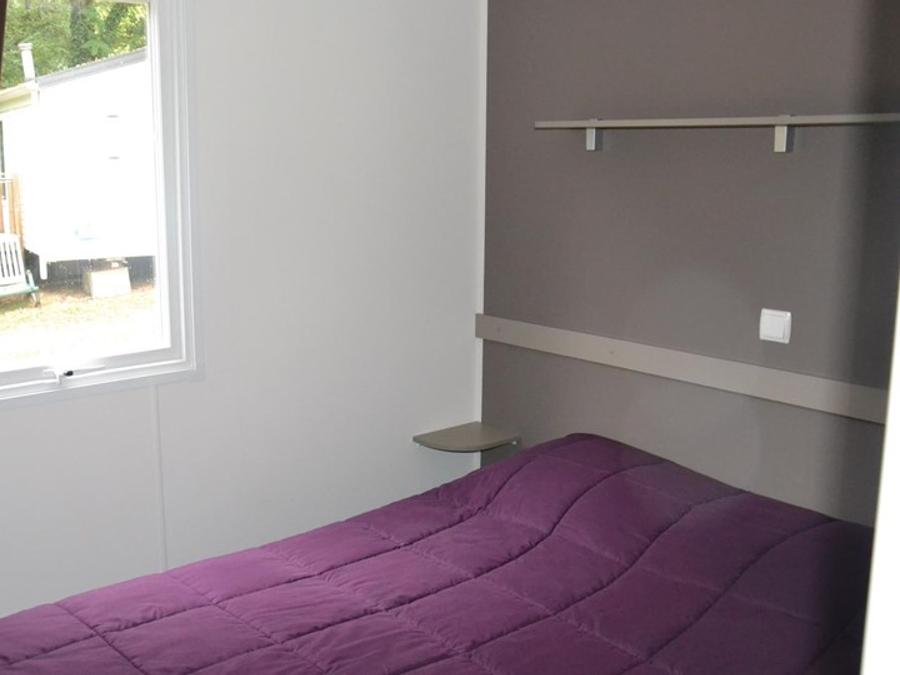Mobilhome 6 personnes - Mobil-home Confort 34m² (3 chambres) - terrasse couverte + TV 6 pers.&nbsp; 6