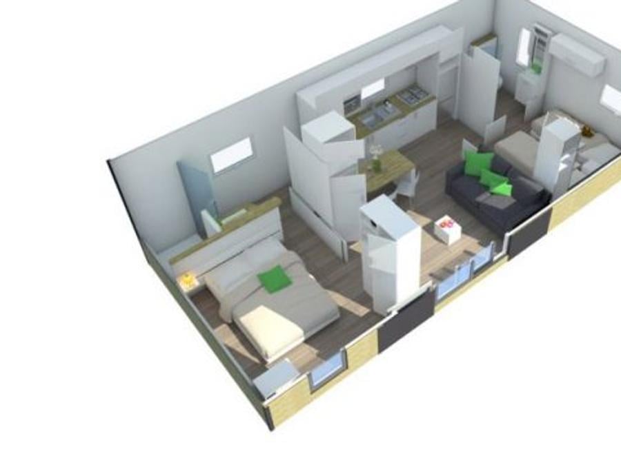 Mobilhome 4 personnes - Loisir Prestige LUXE TAOS 40m² 7