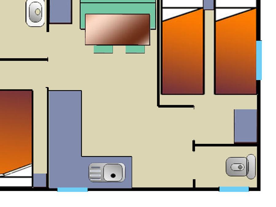 Mobilhome 4 personnes - Loisir Confort Mini 21m² 3