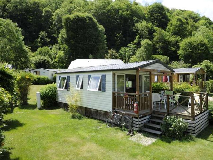 Mobilhome 4 personnes - Mobile-home Confort EVASION 24m² - 2 chambres - terrasse semi-couverte 12m² + BBQ S/S 4 pers 1