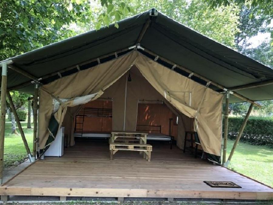 Bungalow toilé 4 personnes - SUNAIR LODGE M sans sanitaires 1
