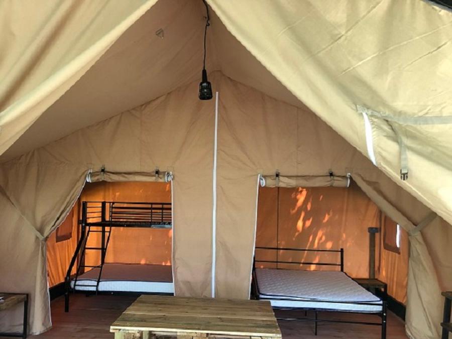 Bungalow toilé 4 personnes - SUNAIR LODGE M sans sanitaires 4