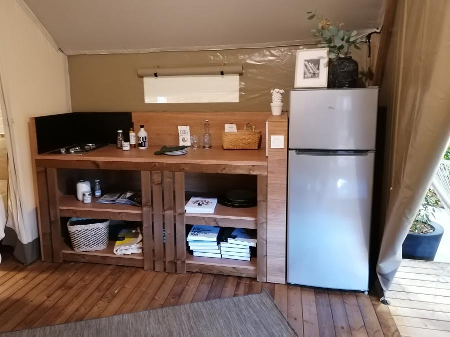 Tente en toile et en bois 5 personnes - Tente Lodge 3