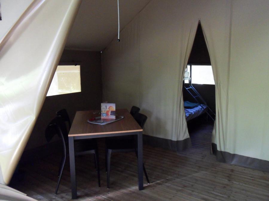 Tente en toile et en bois 5 personnes - Tente Lodge 10