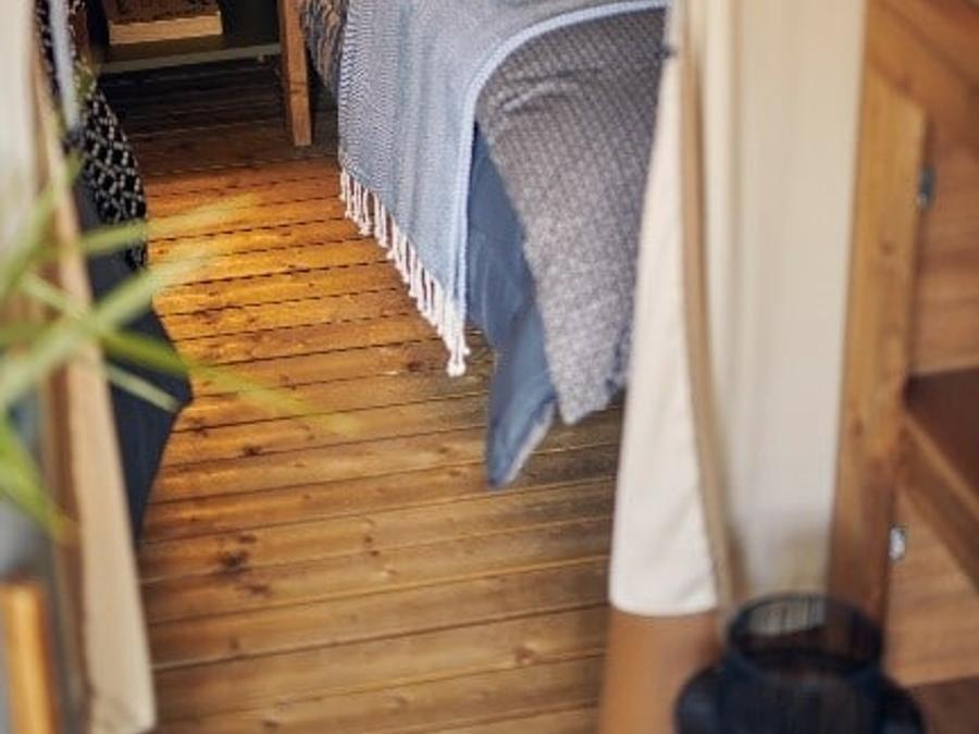 Tente en toile et en bois 5 personnes - Tente Lodge 0