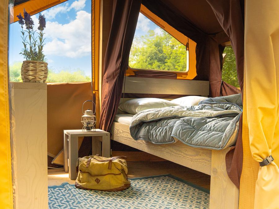 Tente 2 personnes - Tente Baroudeuse sur Pilotis - 1 chambre - 2 personnes 4