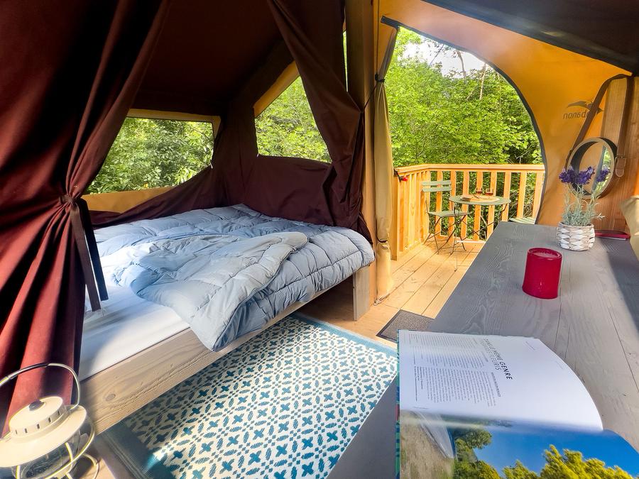 Tente 2 personnes - Tente Baroudeuse sur Pilotis - 1 chambre - 2 personnes 15