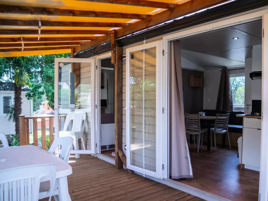 Mobilhome 5 personnes - 3 Pièces 5 Personnes (4 adultes et 1 enfant -16 ans) Climatisé + TV 12