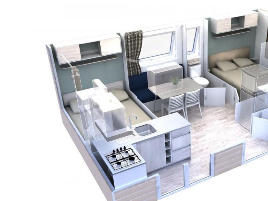 Mobilhome 4 personnes - EVO 24 clim 6