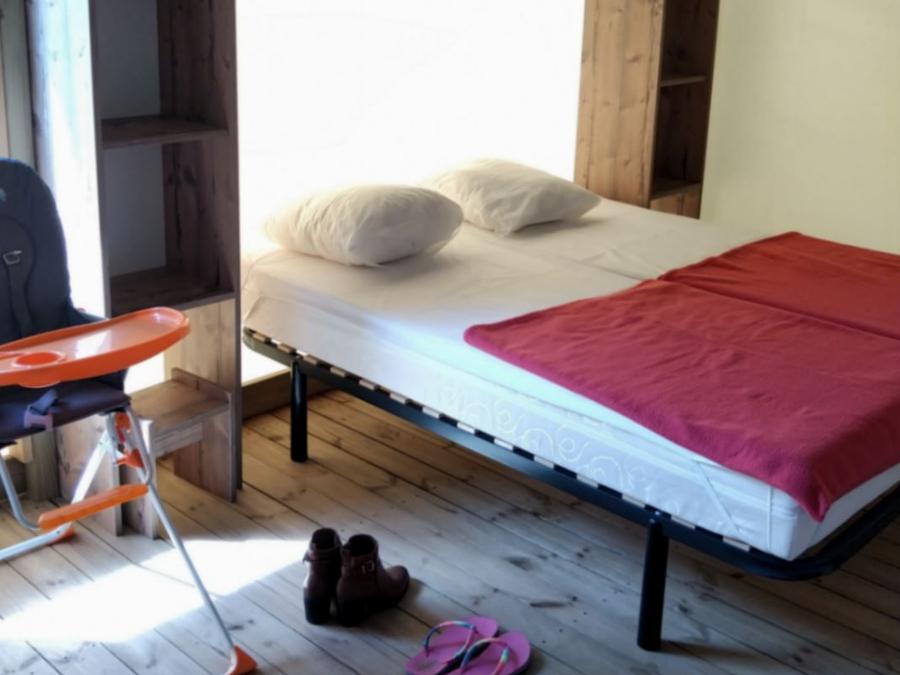 Tente en toile et en bois 4 personnes - Ecolodge (sans sanitaires) 5