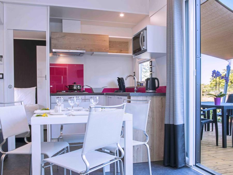 Mobilhome 4 personnes - VIP - 2 chambres - CLIM - TV - PLANCHA - LV 4