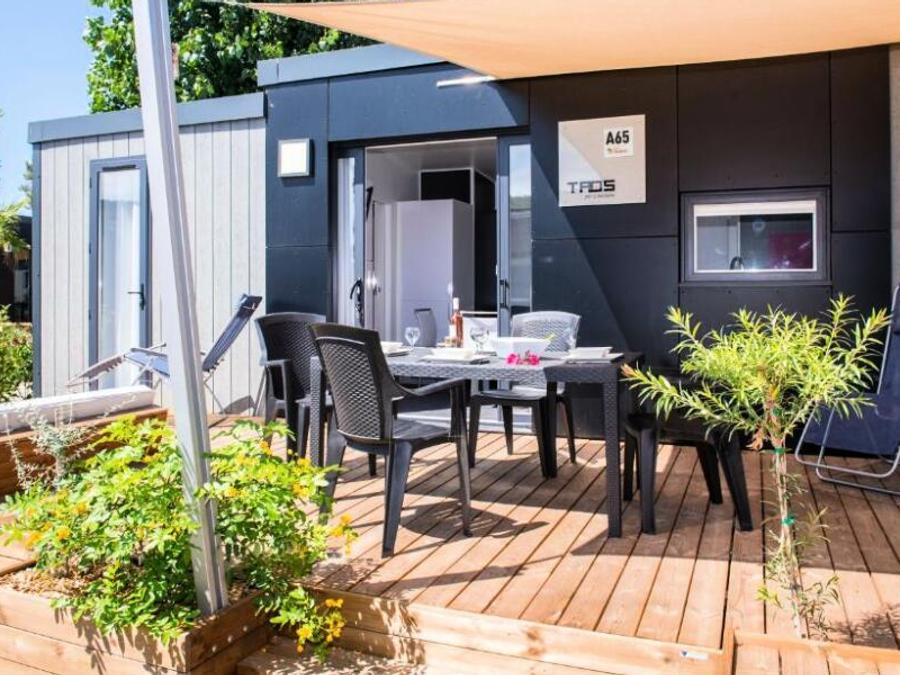 Mobilhome 6 personnes - Cottage VIP 4 Pièces 6 Personnes Climatisé + TV 1