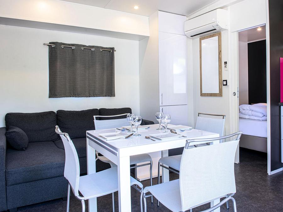 Mobilhome 6 personnes - Cottage VIP 4 Pièces 6 Personnes Climatisé + TV 4