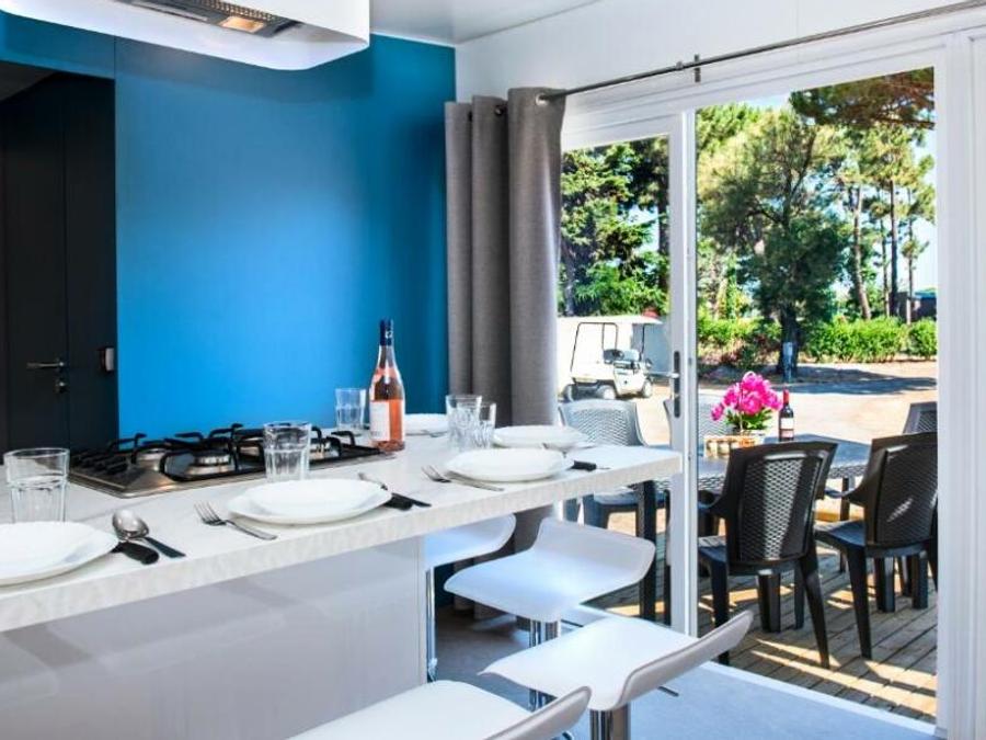Mobilhome 6 personnes - Cottage VIP 4 Pièces 6 Personnes Climatisé + TV 2