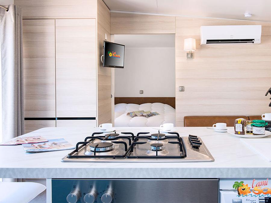 Chalet 4 personnes - de Luxe 3 Pièces 4 Personnes Climatisé + TV 5