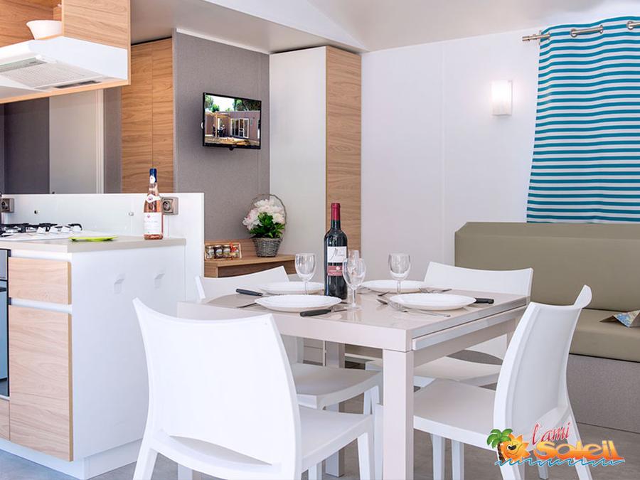 Chalet 6 personnes - de Luxe 4 Pièces 6 Personnes Climatisé + TV 6