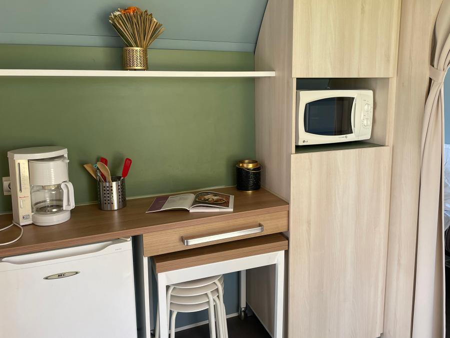 Tente en toile et en bois 4 personnes - COCO SWEET - (Sans sanitaire) 1