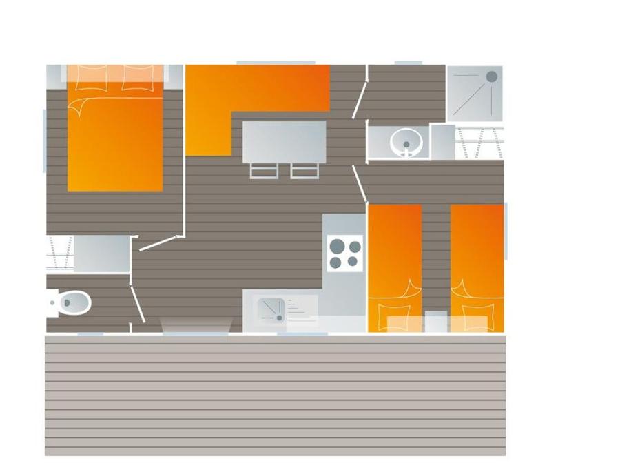 Mobilhome 4 personnes - COTINIERE 8