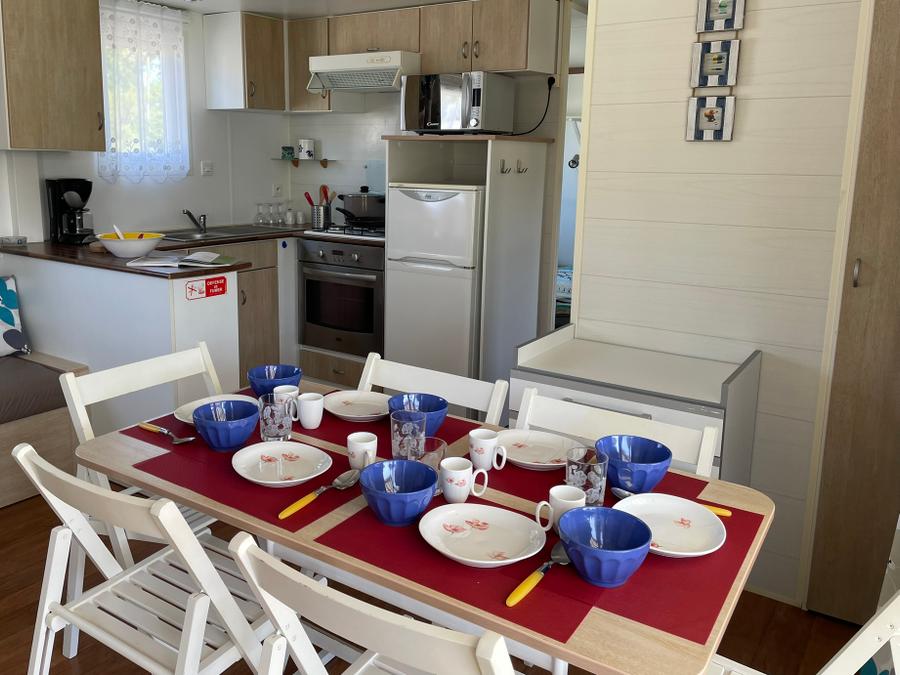 Mobilhome 6 personnes - Domino 3 chambres 35m² 2