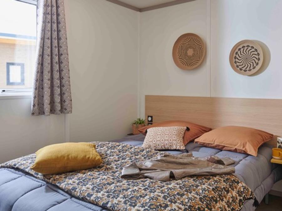 Chalet 5 personnes - Chalet Premium 28m² 2 chambres / terrasse semi-couverte / TV / climatisation 1