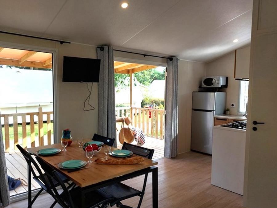 Mobilhome 4 personnes - Privilège 2 chambres 4 pers 9