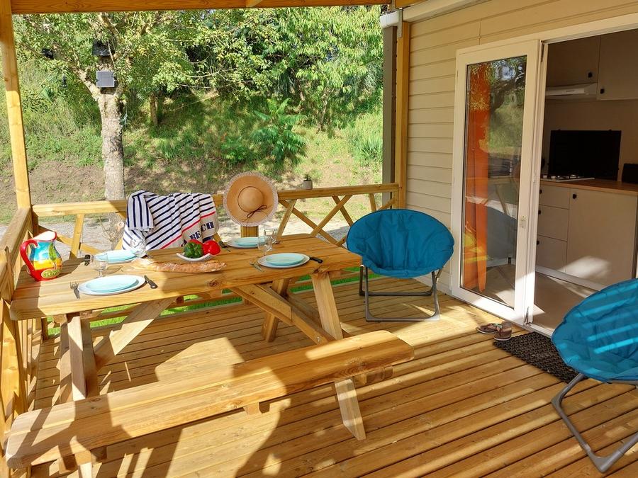 Mobilhome 2 personnes - privilège 1 chambre 4