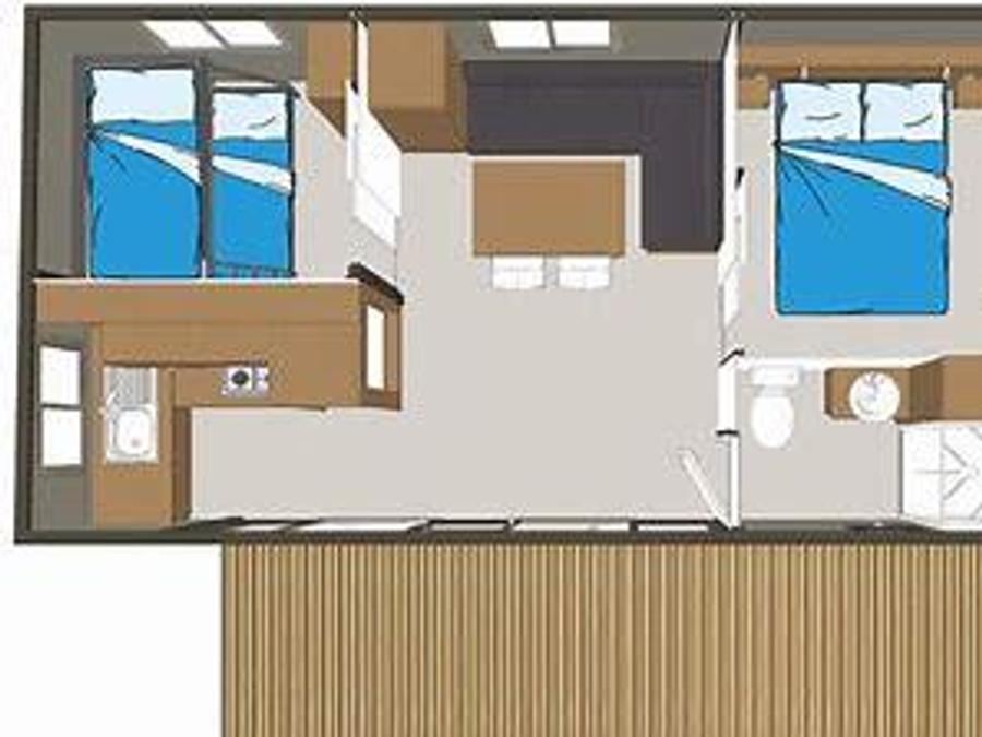Chalet 4 personnes - CONFORT 4